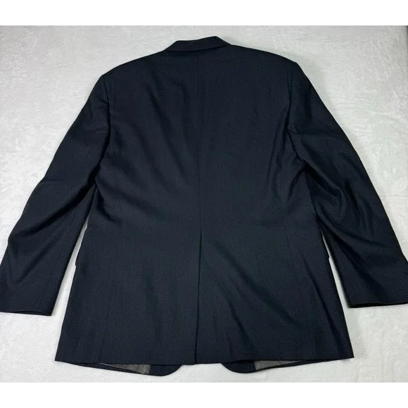 Polo University Club Ralph Lauren Herringbone Virgin Wool Blazer Mens Jacket 42R